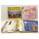 Group of vintage vinyl records