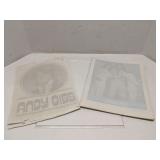 Vintage 70s Heat Transfers - Bee Gees & Andy Gibb
