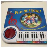 Play Me A Song Board Book with Electronic Piano