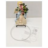 Decorative Cherub Towel Ring
