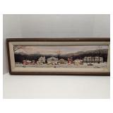 Main Street Stockbridge by Norman Rockwell
