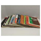 Group of sheet music books for piano & organ
