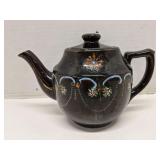 VIntage black teapot, made in Japan