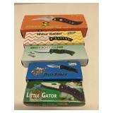Lot of 5 pocket knives, NIB