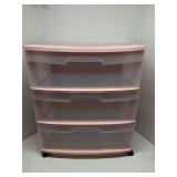 Sterilite 3 drawer storage bin