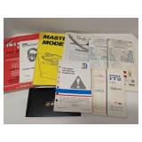Group of airplane related books and maps