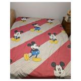 Vintage Disney Mickey Mouse comforter - Twin