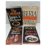 Lot of 4 James Michener novels