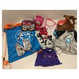 Group of Build-A-Bear clothes & accesories
