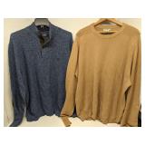 2 Men's sweaters - LL Bean & Chaps