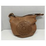 Braown Leather Women's Shoulder Purse Handbag