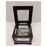 Mr. Christmas Crystal Showcase Music Box, untested