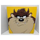 Tazmanian Devil painting on canvas signed 26/50