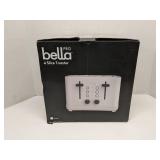 Bella Pro 4 Slice Toaster T30585 - new