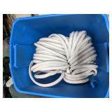 Boat edging, vinyl v-shaped