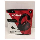 HyperX Cloud Alpha headset - new
