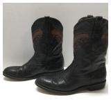 Tony West Lizard Skin Black US Sz 9EE