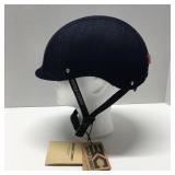 Base Camp BC-019 Blue Denim Bicycle Helmet Size