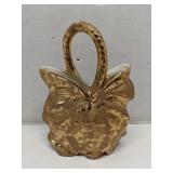 8' Vintage 24K Gold covered Vase, made in USA