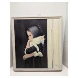 Nancy N.A. Noel Print ï¿½Sarahï¿½ Amish Girl