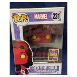 Funko Pop! 231 Red She-Hulk 2017 Convention Excl.