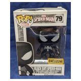 Funko Pop! 79 Black Suit Spider-Man Excl.