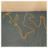 Gold Tone Shiny 70 Inch Cuban Link  in Curb Chain
