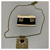 Best Brand Gold Tone Necklace & Earrings