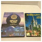 Lot of 2 Walt Disney World Epcot Center Hardback