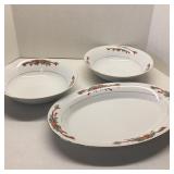 Poinsettia & Ribbons 3 pieces Completer Set