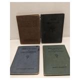 Lot of 4 Gregg Shorthand books 1920s-30s