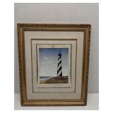 Framed print 'Coastal Light' by David Carter Brown