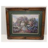 Framed print - Wisteria Summer by Carl Valente