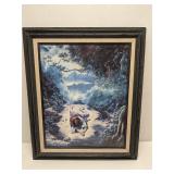 Framed print - 'not My will; but Thine be done'