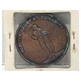 1933 Freemason Copper Token