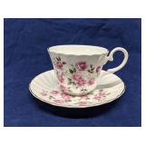 Royal Stewart teacup & saucer, Made in England