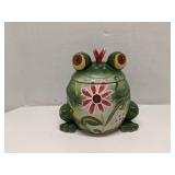Frog with Butterfly Cookie Jar ï¿½ LTD Commodities