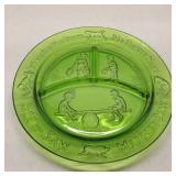 Indiana Glass Margery Daw Nursery Rhymes Plate