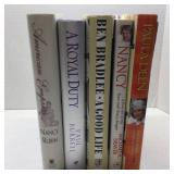 Lot 5 Hardback Books of People Who Influenced Us