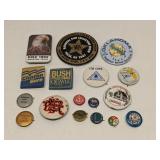 Group of vintage pinbacks