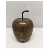 4' Brass apple