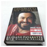 Pavarotti My World First Edition 1995 Hardback DJ