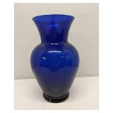 Cobalt Blue Glass Vase