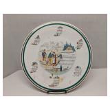 Peasant Village 'Parry Vieille'13.25' Platter