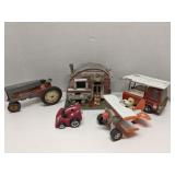 Group of vintage toys