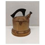 Vintage copper tea kettle