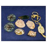 Group of small decorative items