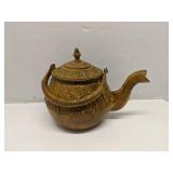 Decorative metal teapot