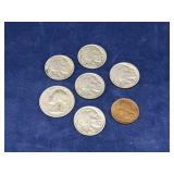 Group of old coins