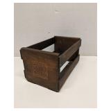 Napa Valley wood CD crate